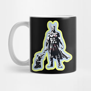 Thor and Dog Mug